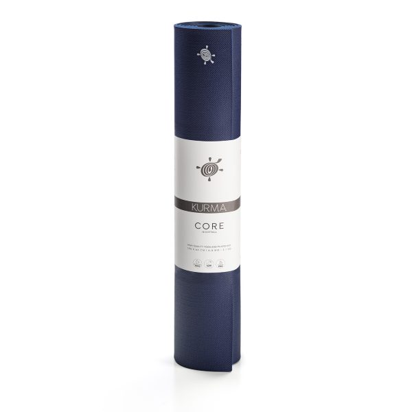 kurma yoga mat core nightfall 185cm upright