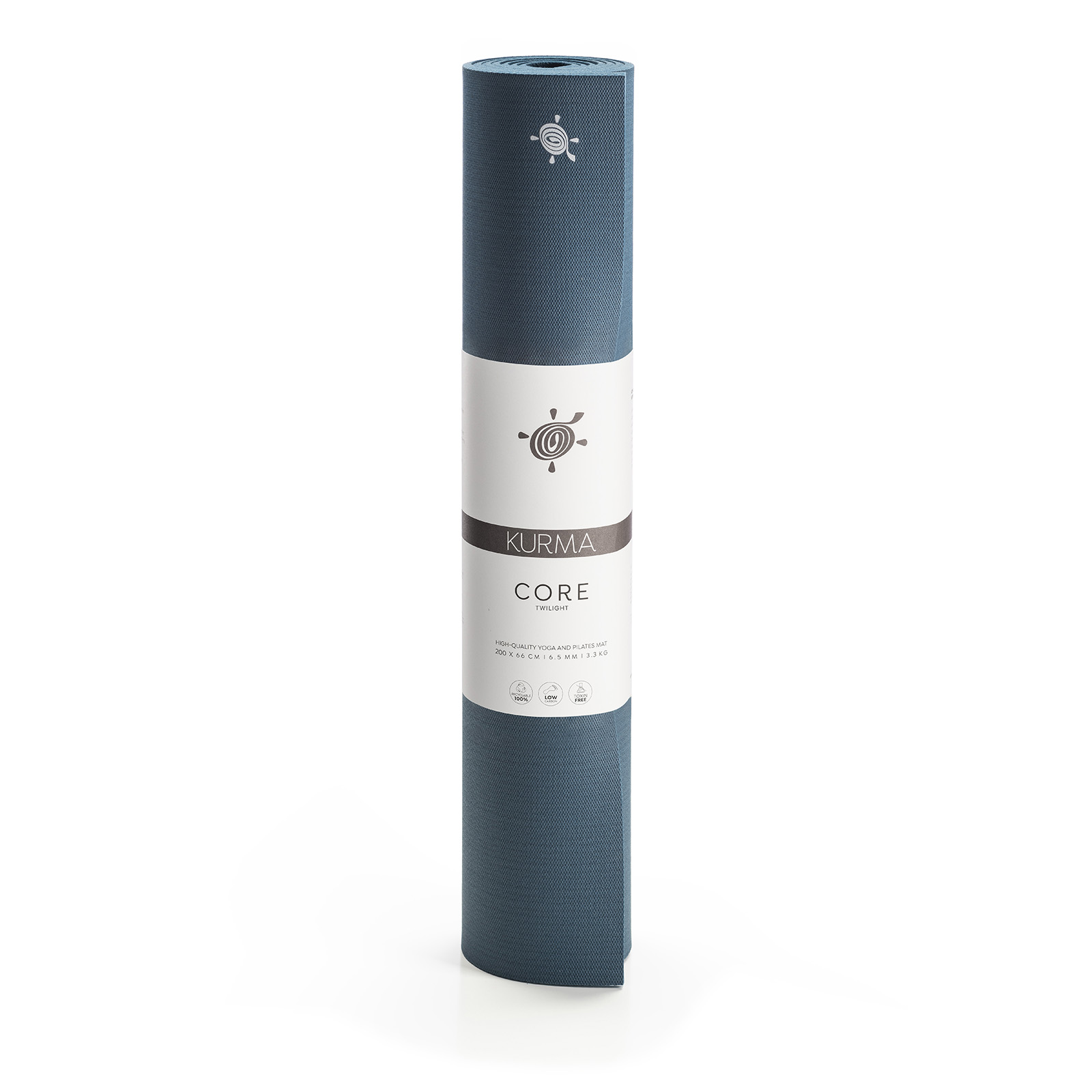 kurma core yoga mat twilight 66 x 200 cm staand