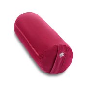 Kurma Yoga bolster burgundy GOTS certified