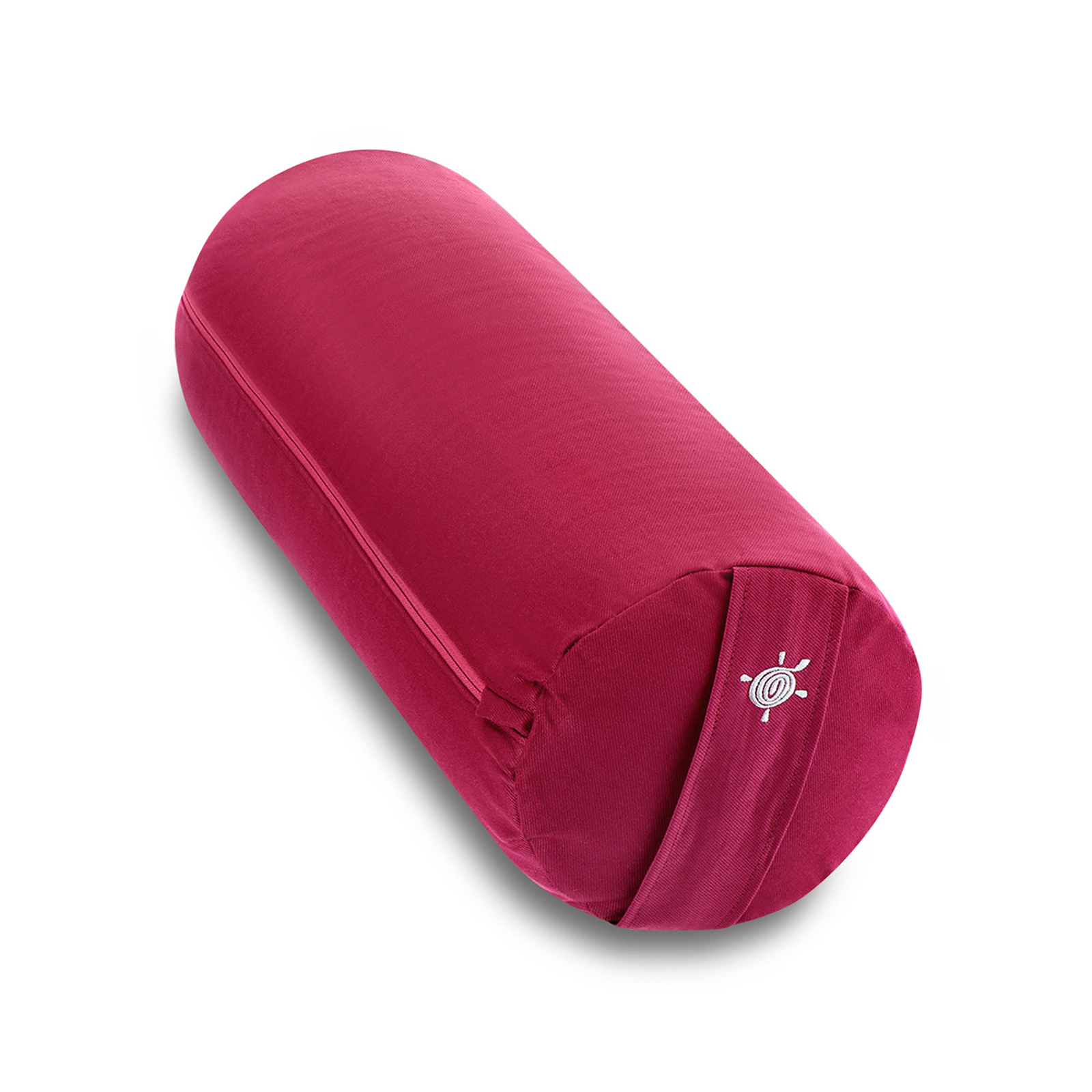 kurma_yoga_bolster_burgundy_gots Kurma Yoga bolster burgundy GOTS gecertifieerd