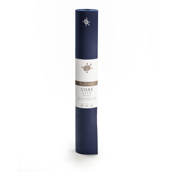 kurma yoga mat core lite nightfall 200cm upright