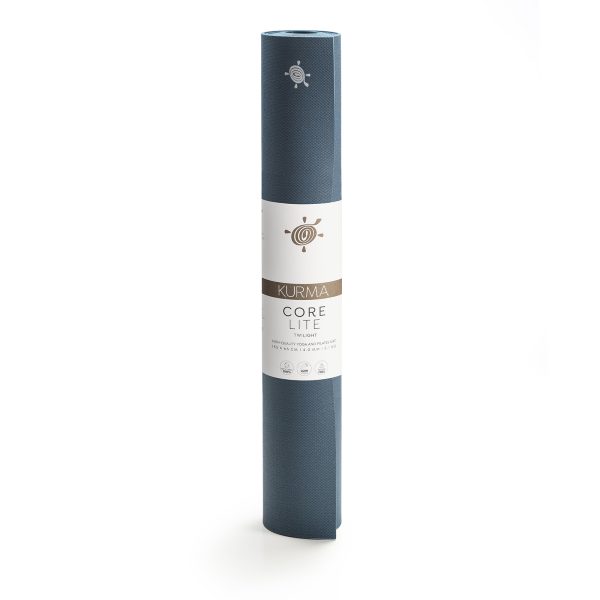 kurma yoga mat core lite twilight 185cm upright