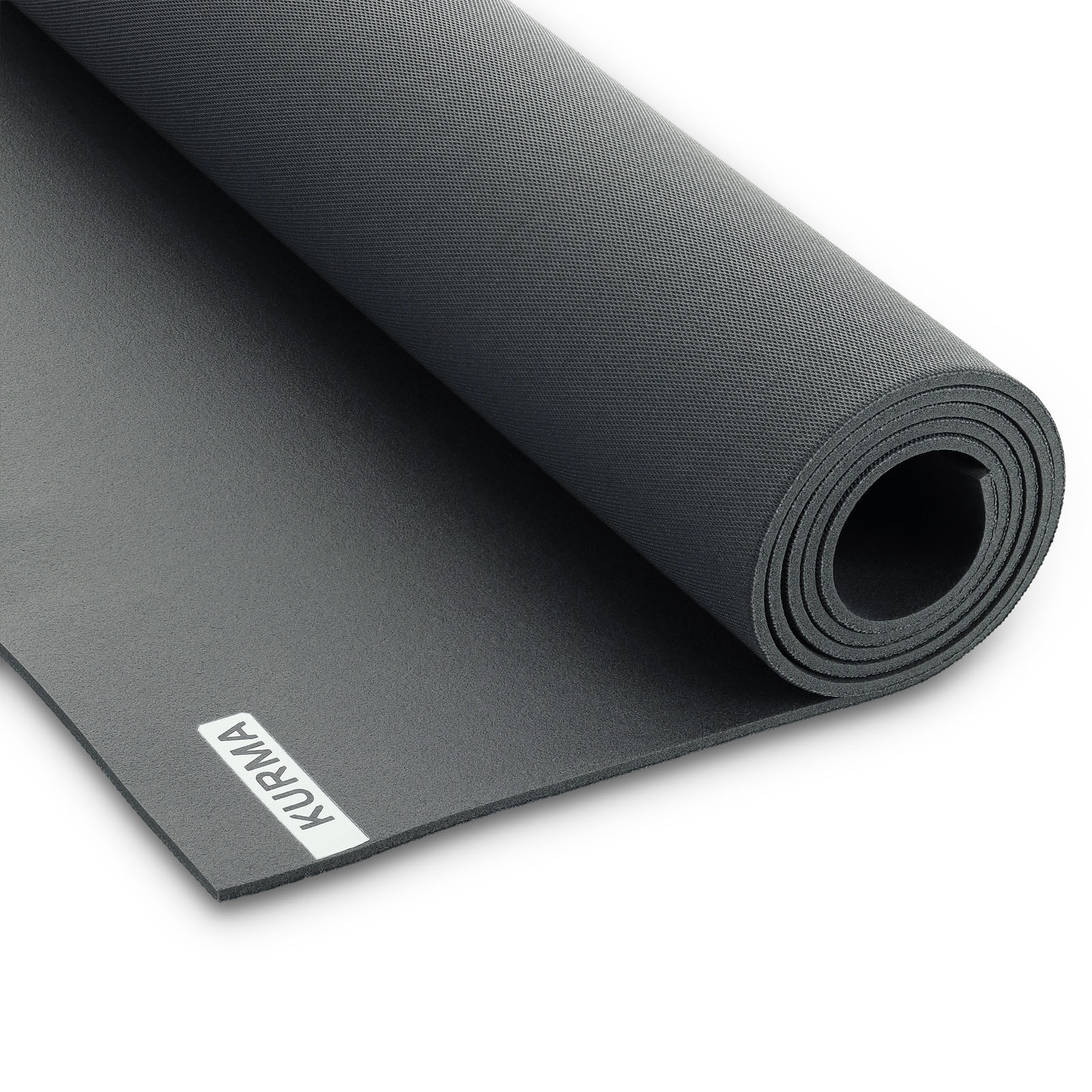 kurma_yoga_core_black_mat_new logo_rolled_bottom surface