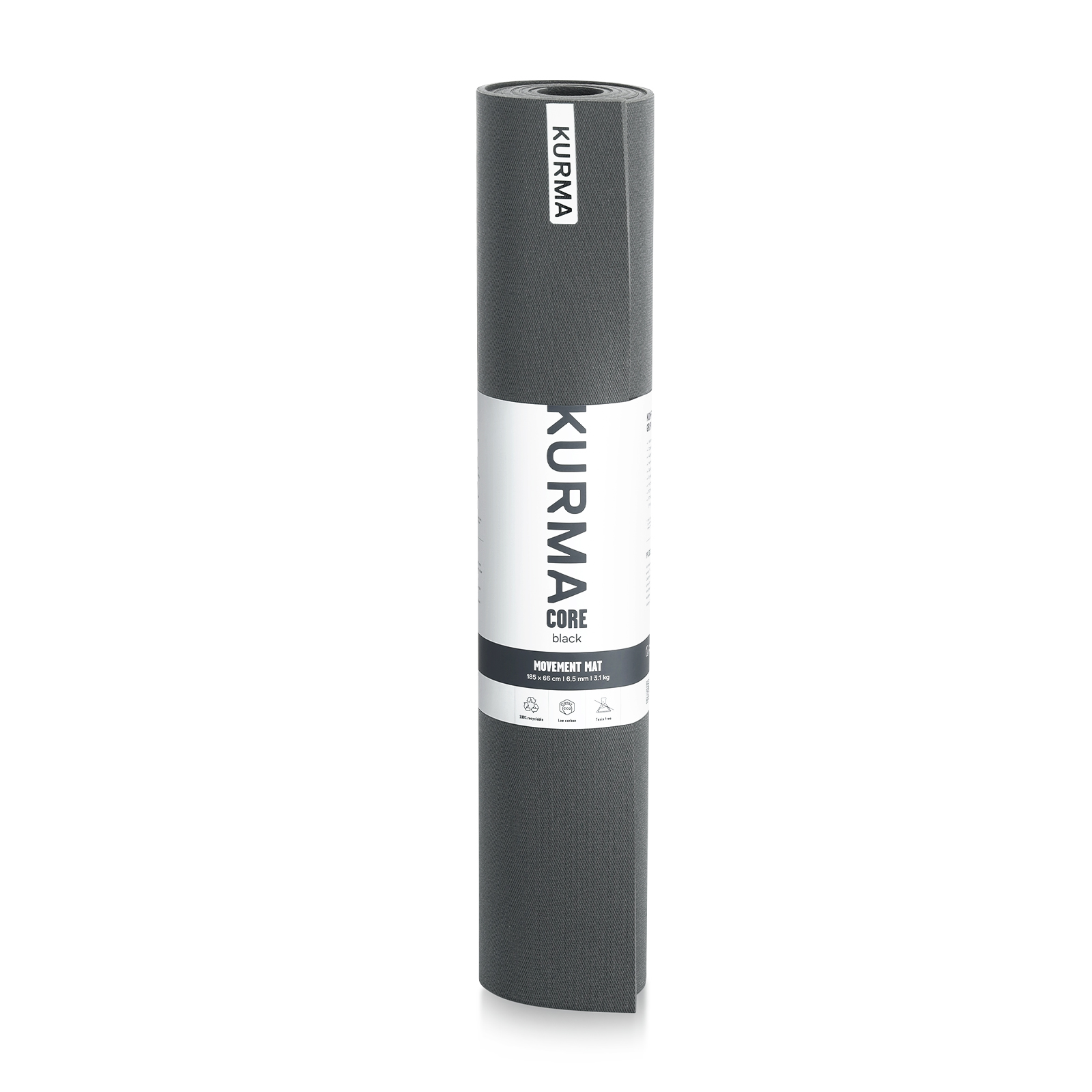 kurma_yoga_core_black_mat_new logo_upright_185x66cm