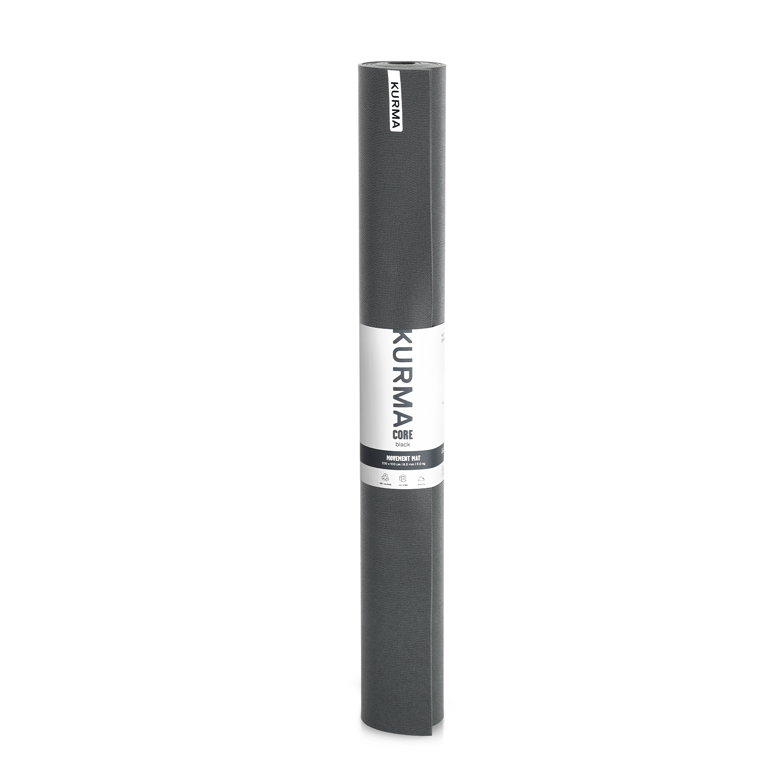 kurma_yoga_core_black_mat_new logo_upright_200x100cm