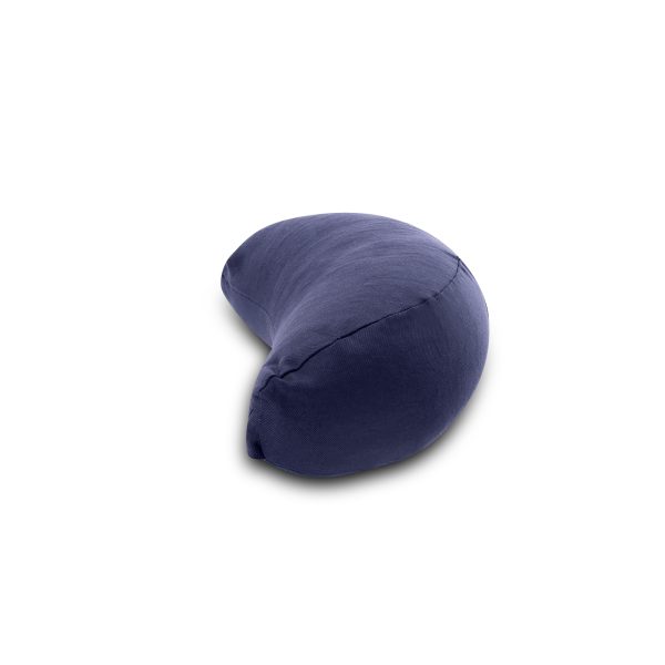 Kurma Yoga crescent meditation cushion nightfall lateral side shot