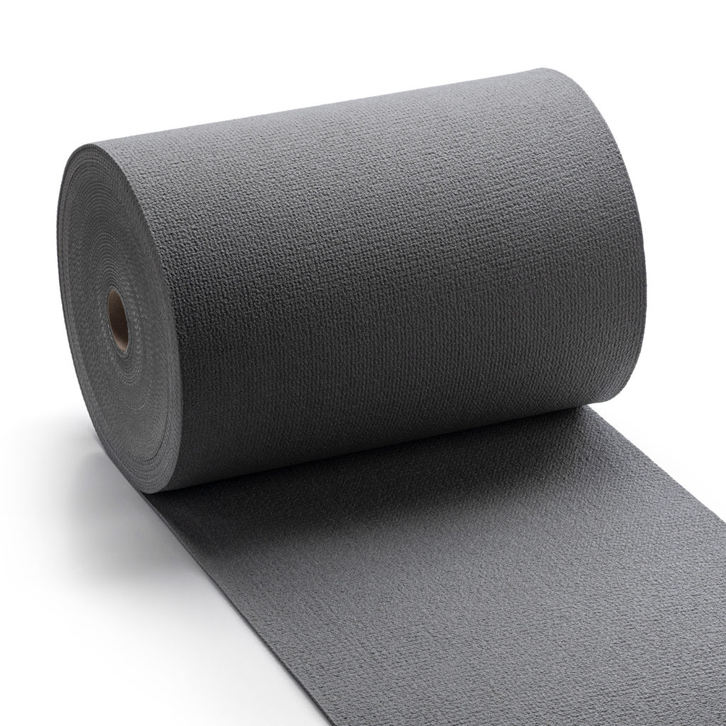 kurma extra yogamatte rolle anthracite abgerollt