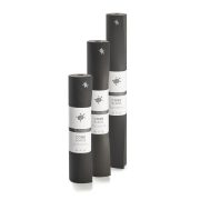 kurma yoga mat core black widths 66-80-100cm group shot upright