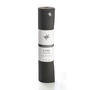 kurma yoga mat core black 200x66cm upright