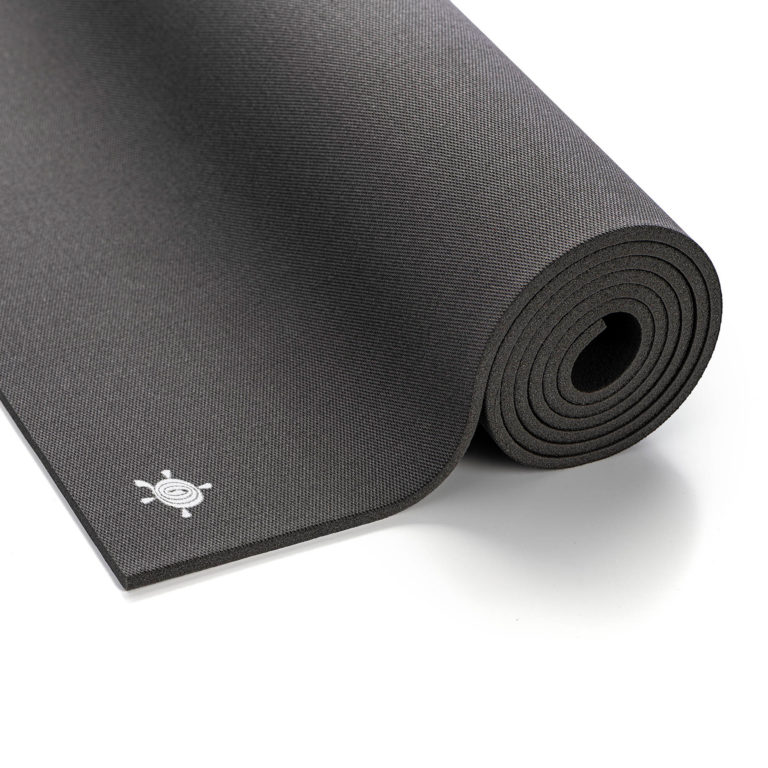 Kurma Grip Yoga mat anthracite rolled