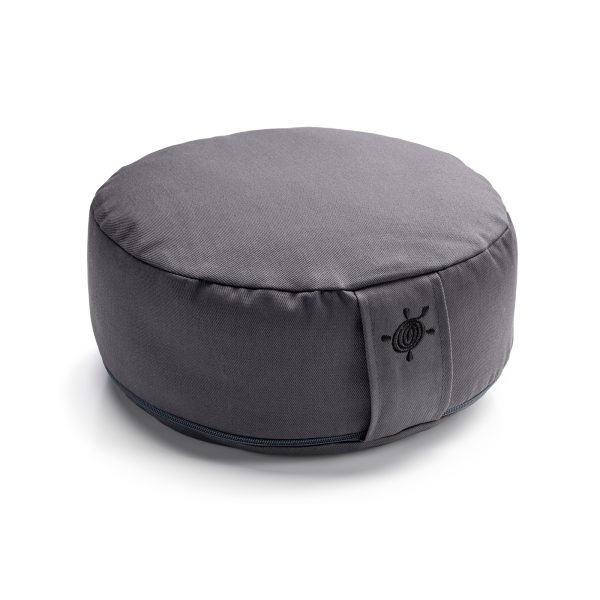 kurma yoga sitzkissen rund anthracite