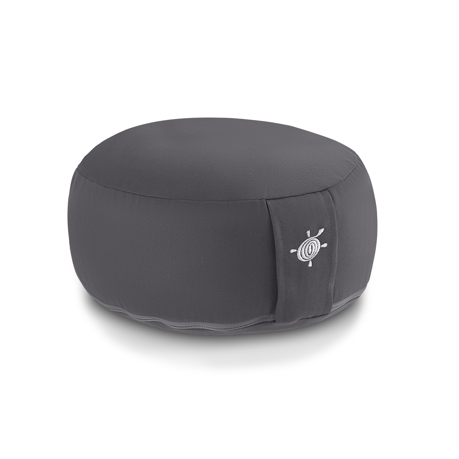 kurma_yoga_round_cushion_anthracite_gots