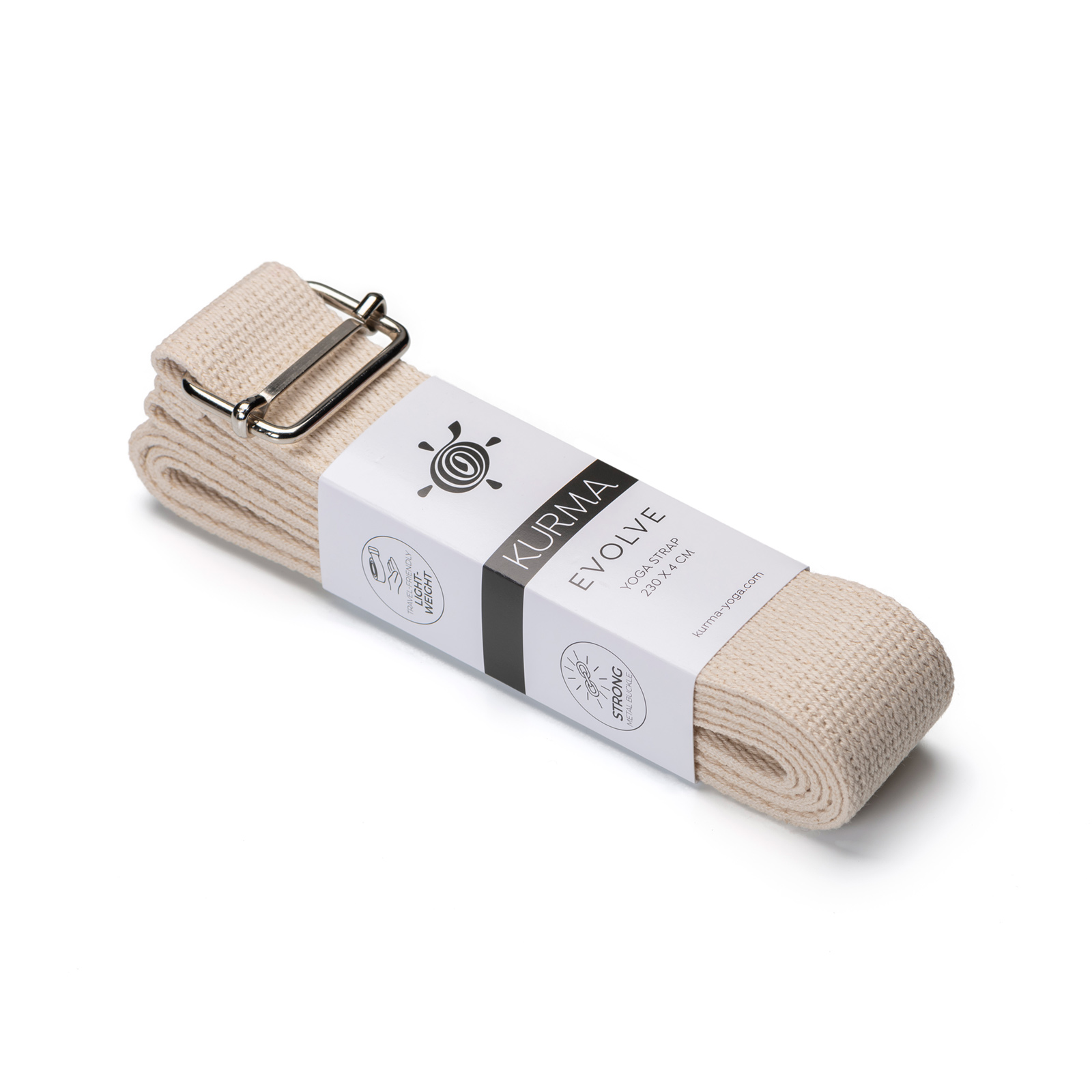 kurma_yoga_Evolve_strap_white_banderole_LR kurma yoga gurt evolve weiß mit banderole
