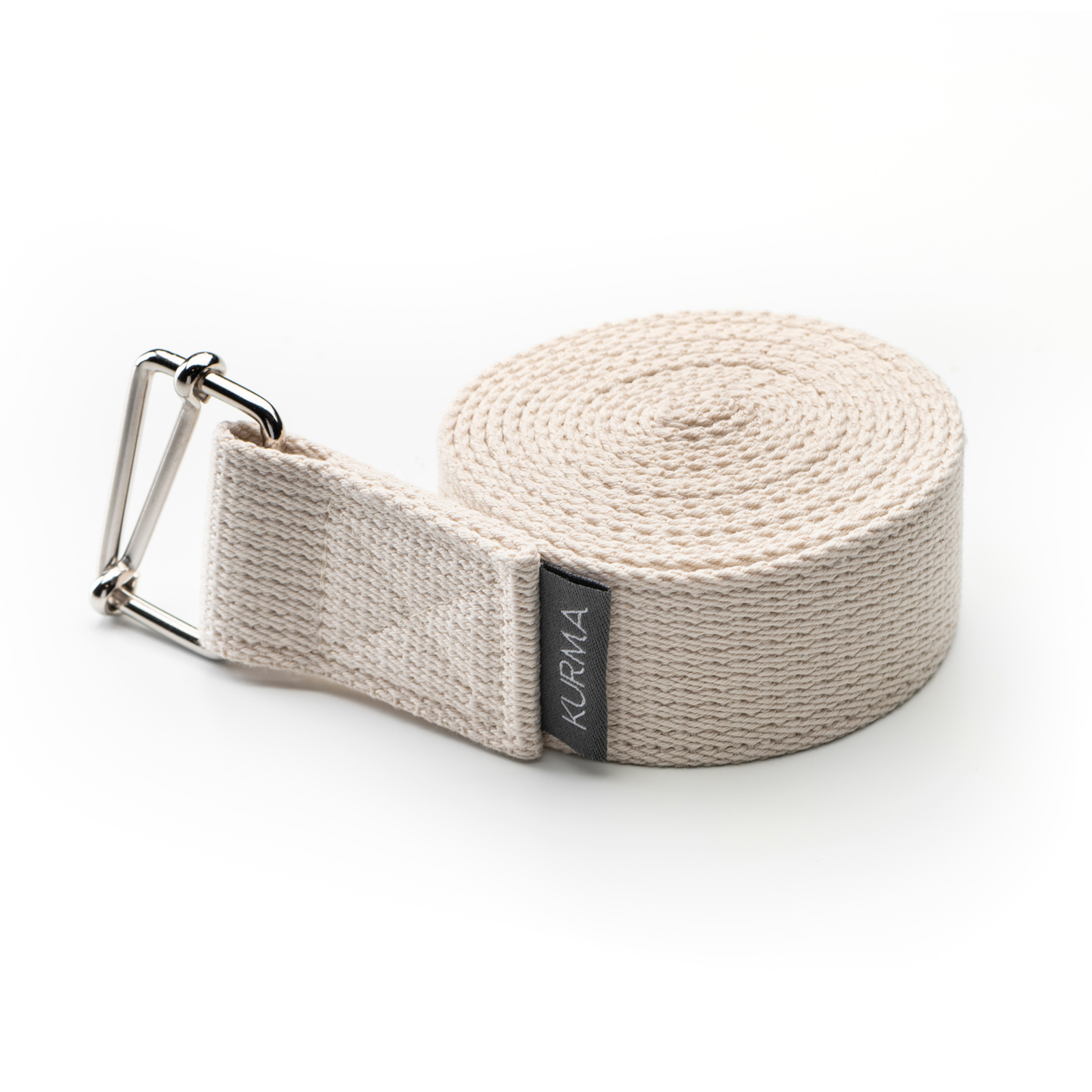 kurma_yoga_Evolve_strap_white_rolled_LR kurma yoga gurt evolve weiß gerollt