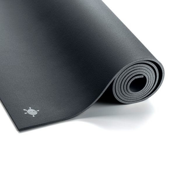 Kurma Geco Yogamatte anthracite gerollt