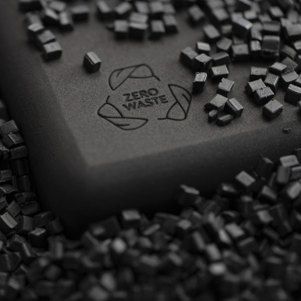 kurma yoga foam brick black zero-waste icon with EVA pellets