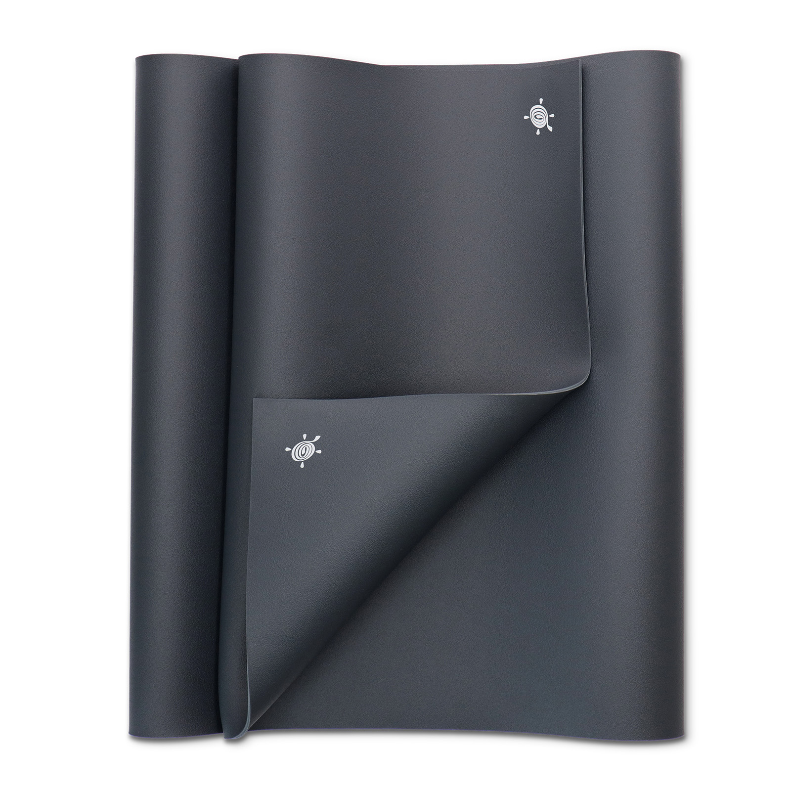 kurma_yoga_mat_geco-lite_anthracite_logo_both-surfaces