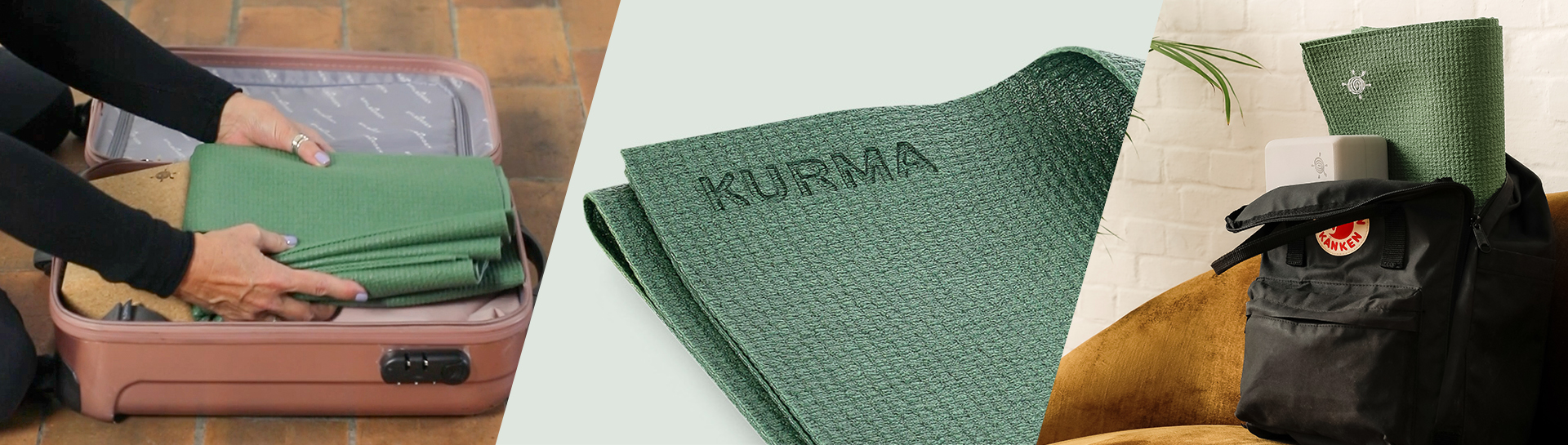 Kurma_Fold-N-Flow_moss_mat_three examples of mat foldability